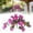 B1_15.7x25.5in Pink, variant on SMKE Faux Petunia Morning Glory Spray,Lifelike Flower For Outdoor Porch,Front Door Decoration,Artificial Morning Glory Plant,Purple 15.7x25.5-Inch Realistic Flower for Home Garden,Balcony Yard Decor