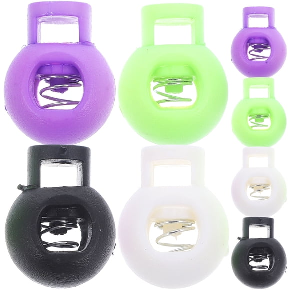 SWETRACE 25Ud Plásticos Con Resorte Para Cordones Usados En Ropa Y Equipaje