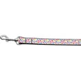 thumbnail image 2 of Confetti Paws Nylon Dog Leash 5/8 inch wide 4ft Long, 2 of 2