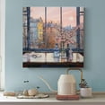 thumbnail image 3 of Oil Painting Canvas Wall Art for Living Room Kaoru Yamada Canvas Wall Art Wall Art Picture Painting Poster Canvas Print Posters Artworks Bedroom Living Room Decor 28x28inch(70x70cm), 3 of 5