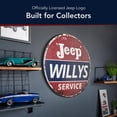 thumbnail image 4 of American Art Decor Jeeps Willy's Metal Sign 30" - Vintage Wall Art for Garage & Game Room, 4 of 9