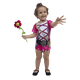 thumbnail image 1 of Pañalero sublimada 3D Pirata niña bebé Rev Pirata/color rosa/body niña, 1 of 4