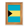 thumbnail image 1 of The Bahamas National Flag North America Country Desktop Wooden Photo Frame Display Picture Art Painting Multiple Sets, 1 of 3