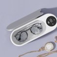 thumbnail image 3 of WIFKLSIIPG Glasses Cleaner Jewelry Cleaner Ring Cleaner Cleaner Portable Household Cleaning Machine Cleaner Suit for Ring Glasses Denture Clean Today(White), 3 of 7