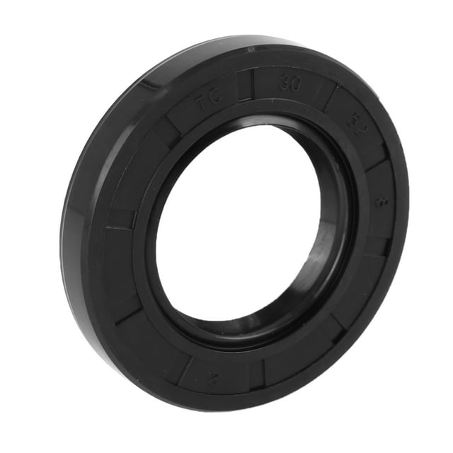 Sellos de eje de aceite TC de doble labio de goma nitrilo butadieno negro de 30 mm x 52 mm x 8 mm para automóvil