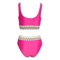 Chnzic Women's Bikini Sets High Waisted Two Piece Sporty Swimsuits High