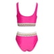 thumbnail image 4 of WILLBEST Traje de Baño con Curvas conjuntos de Bikini para Mujer Trajes de Baño deportivos de Dos Piezas de Cintura Alta Trajes de Baño de Corte Alto, 4 of 4