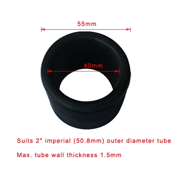 Siruishop 10x Rubber Fishing Rod Holder Insert Protector For 50.8mm 2 Rod Other