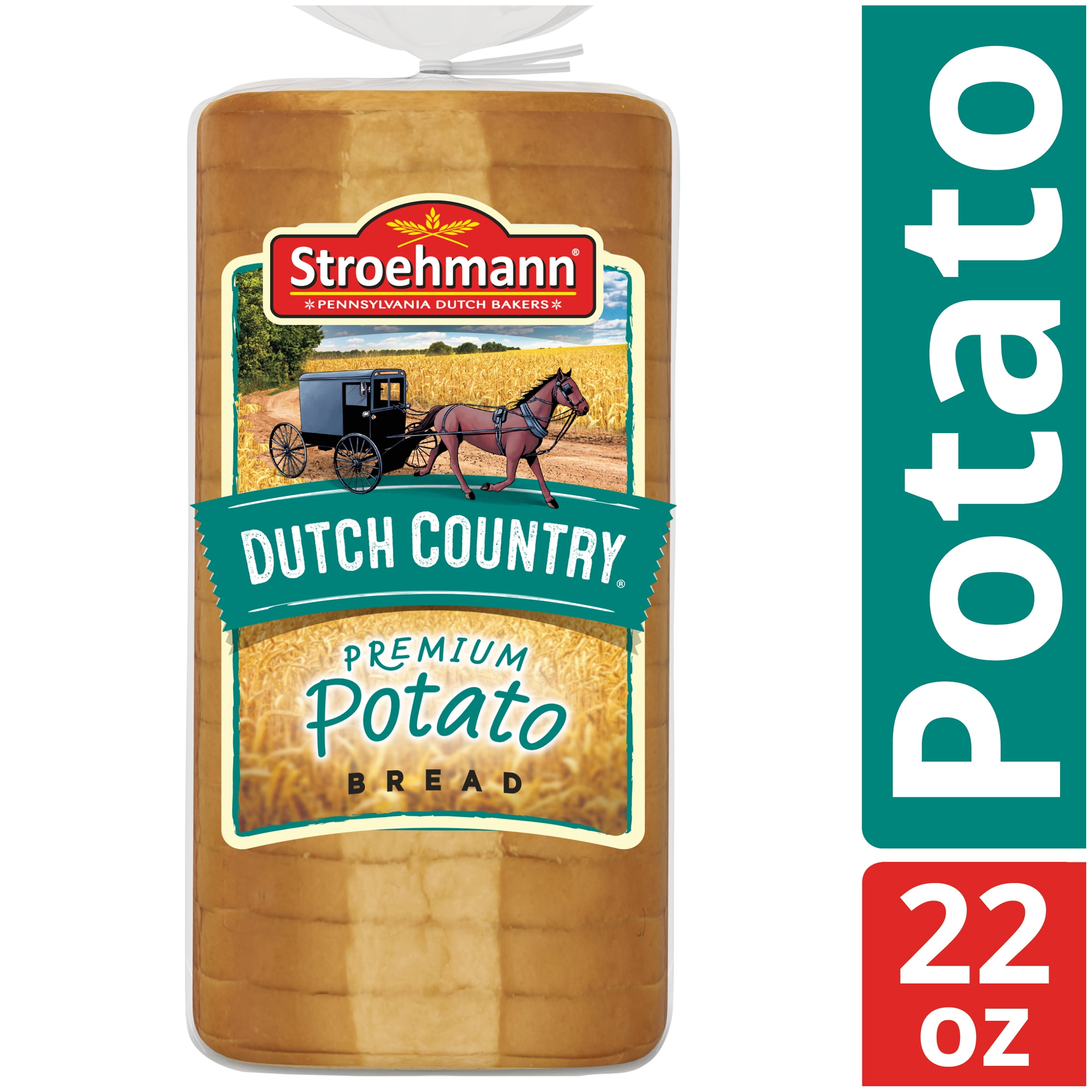 Stroehmann Dutch Country Premium Potato Bread, 22 oz