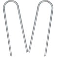 thumbnail image 4 of Trampolines Wind Stakes Heavy Duty U Type Sharp Ends Safety Ground Anchor Galvanized Steel For Soccer Goals, Camping Tents And Huge Garden Decoration, 4 of 4