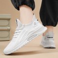 thumbnail image 4 of Zapatos para caminar Zapatillas de deporte de moda Ndcxsfigh Slip on Transpirable Blanco 41, 4 of 9