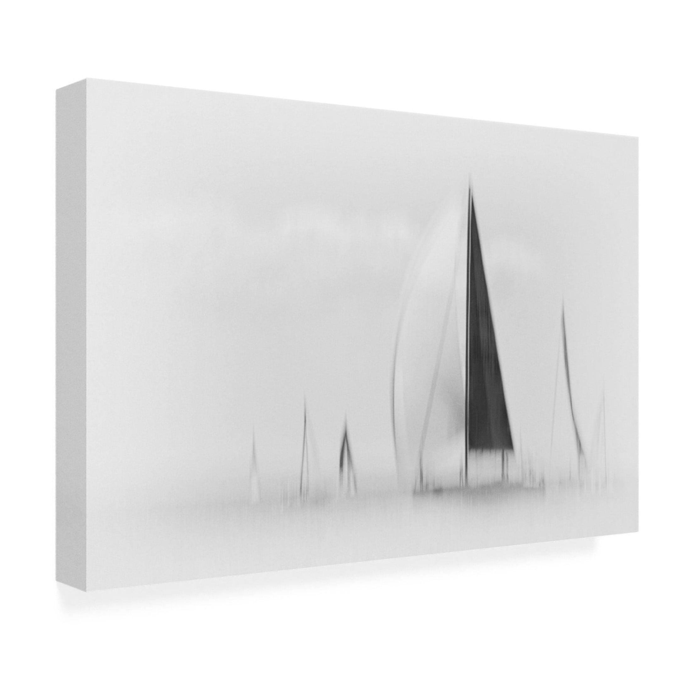 Canvas Wall Art - Tamara Brneli? 'Sailing With Dreams' Wall Art for Living Room, Bedroom, or Office D?cor by Trademark Fine Art - 24 x 16 Inches
