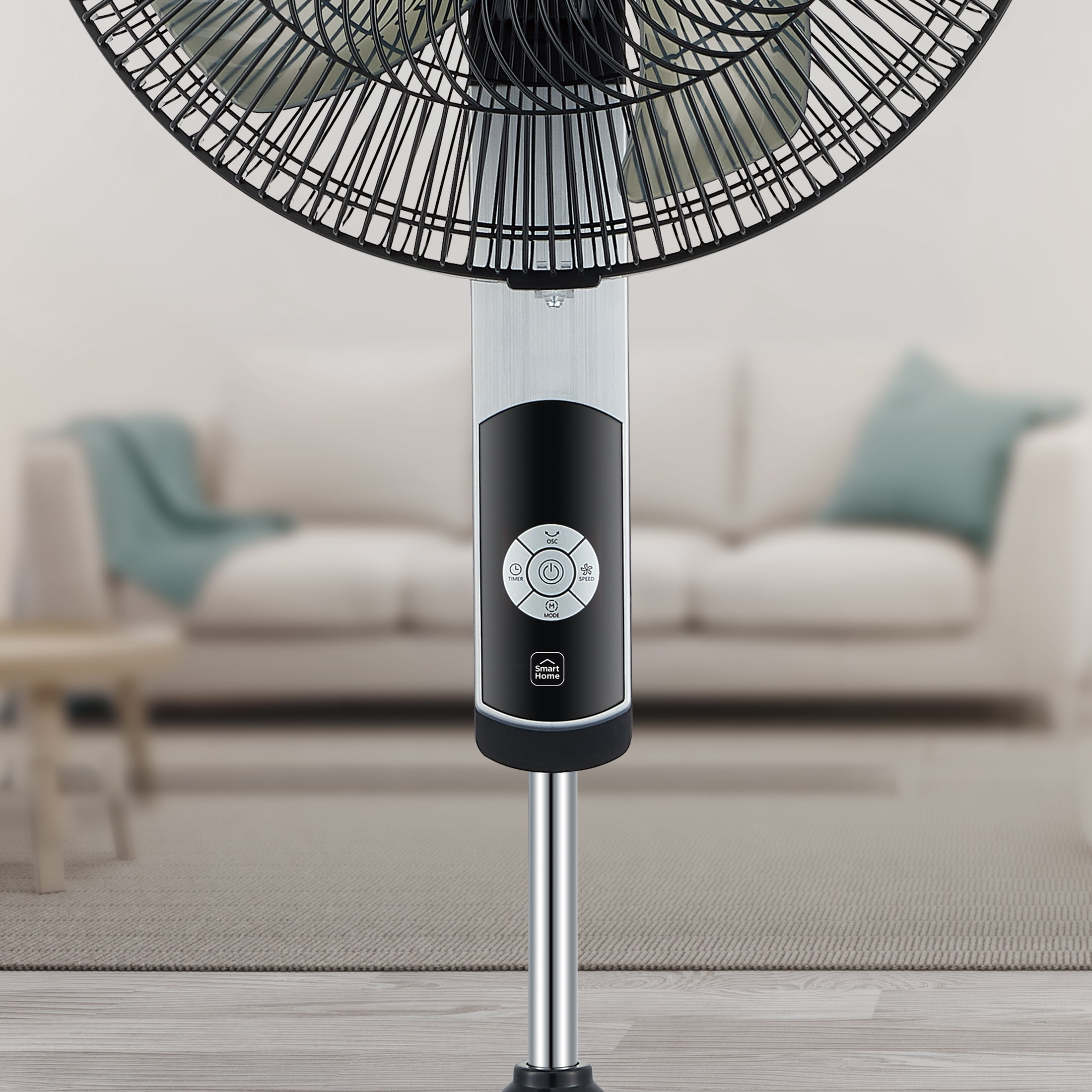 Midea 16 inch DC Pedestal Fan With Remote Control and Silent Care