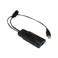 thumbnail image 1 of Raritan MasterConsole Digital Computer Interface Module - Keyboard / video / mouse (KVM) cable - RJ-45 (F) to USB, DisplayPort (M), 1 of 2