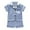 0-Blue2214, variant on WOYY Toddler Girls Sleepwear Satin Button Down Short Sleeve Shirt Shorts Lounge Set Kids Clothing Sets, Sizes 2-3