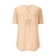 thumbnail image 4 of Tops de Manga Corta para las Mujeres Loose Fit V Cuello Botón Blusa Casual Ligero Verano, 4 of 9