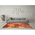 thumbnail image 3 of Ahgly Company Indoor Rectangle Oriental Orange Industrial Area Rugs, 6' x 9', 3 of 4