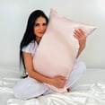 thumbnail image 3 of 19 Momme Silk Pillowcase - Pink, 3 of 9