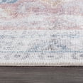 thumbnail image 4 of World Rug Gallery Bohemian Transitional Machine Washable 7'7"x9'6" Rust Indoor Area Rug, 4 of 10
