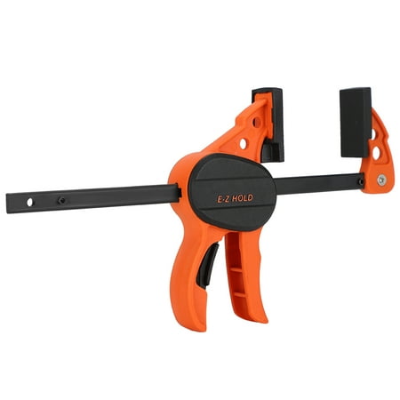 

Woodworking Clip Bar Quick Release PUSH Button Woodworking F Clamp Uniform Clamping Force For DIY Hand Tool