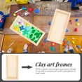 thumbnail image 3 of FESTFENDS 3pcs DIY Picture Frame Khaki Color Rectangular Wood for Home Decoration, 3 of 8