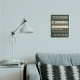 thumbnail image 3 of Stupell Industries Rustic Family House Rules Green Brown Tan Gray Framed by Kim Allen, 3 of 5