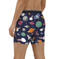 thumbnail image 3 of Rocae Rocket Satellite for Stretch Moisture-Wicking Underwear,Men's Underwear Boxer Briefs Medium, 3 of 9