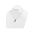 thumbnail image 3 of Mon coeur au vôtre collier pendentif en argent sterling avec chaîne, 3 of 4