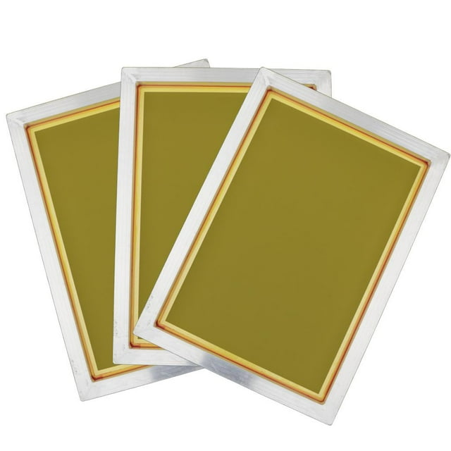 3pcs 120 Silk Screen Printing Aluminium Frame Size 27x36cm High Quality Mesh