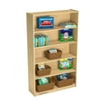 thumbnail image 2 of Childcraft Adjustable Bookcase, 5 Shelves, 35-3/4 x 11-5/8 x 60 Inches, 2 of 2