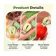 thumbnail image 3 of Pocket Fruit Peeler, Portable Hidden Kitchen Vegetable Orange Carrot Peeling, 3 of 5