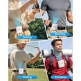 thumbnail image 2 of Portable Waist Fan For Outdoor: Cooling Clip on Belt Fan Under Shirt - Hands-free Design for Construction Workers Gardeners Couriers - Summer Workplace Yard Road Essential - Gifts for Father, 2 of 7