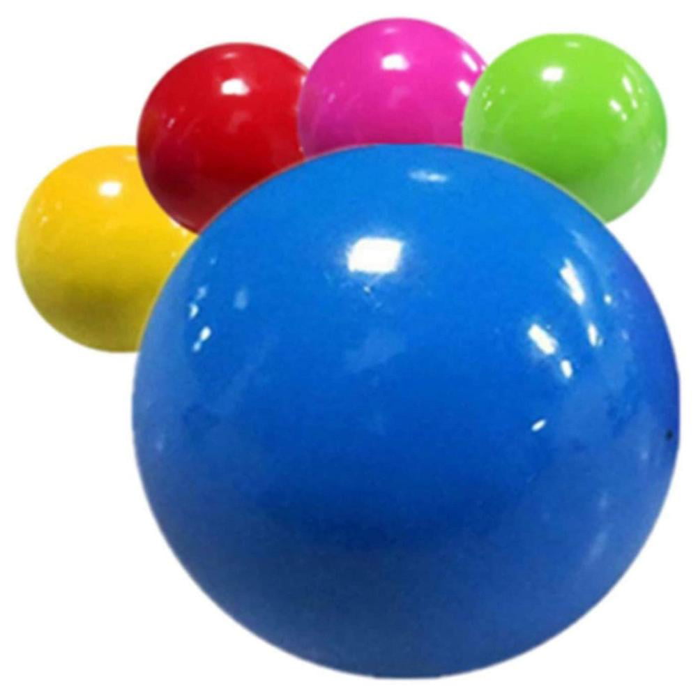 Sensory Anxiety Squish Toy for ADHD Glow Stress Relief Sticky Balls OCD 