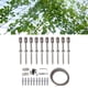 thumbnail image 5 of Enrejado De Alambre, Conjunto Moderno, Hebilla, Cuerda De Alambre Trepadora Para Plantas Cruzadas, Enrejados De Cordón, 5 of 7