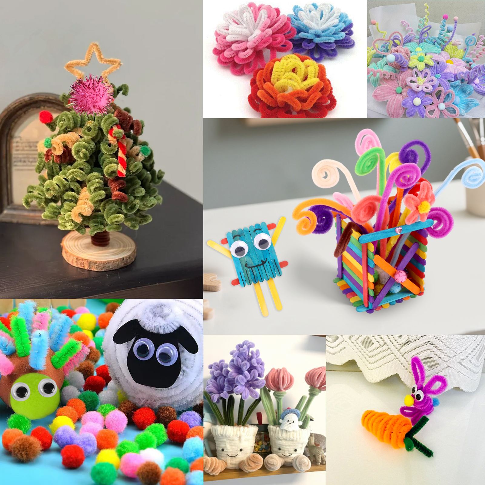 CandWuom 1000+ Piece Craft Supplies Kit photo 3