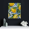 thumbnail image 5 of Nawypu Kitchen Lemon Print Canvas Wall Art Poster Sorrento Lemon Amalfi Painting Artwork Framed for Home Kitchen Decoration, 5 of 5