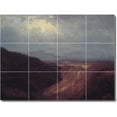 thumbnail image 1 of Ceramic Tile Mural-Sanford Gifford Landscapes Painting 400. 24" w x 18" h using (12) 6 x 6 ceramic tiles, 1 of 3