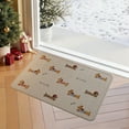thumbnail image 5 of Hyknon Dog-Themed Bath Mat Non-Slip Absorbent Washable Quick Dry Bathroom Rugs Decorative 23.6x15.7" Carpet for Shower Bathtub Kitchen Sink Floor, 5 of 6