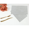 thumbnail image 6 of REGALWOVEN Placemats Set of 6 Solid Placemats for Dining Table Decor Indoor Outdoor Washable Kitchen Table Mat Wipe Clean Beige 18*12in, 6 of 7