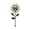 Halloween Skull Ghost Sunflower Garden Stake#8, variant on 2Pcs Solar Dragon Figurine Garden Lamp, Waterproof Outdoor Resin Statue Light, Medieval Gothic Style Decorative Landscape Ornament for Backyard Patio Decoration & Holiday Present