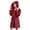 Wine, variant on Women Winter Coat Jacket Shawl Bathrobe Home Clothes Long Sleeved Robe Hooded Soft Coat Bath Robe with Hoodie Shawl for Women with Pockets Womens Robes Long Fuzzy Ladies Bathrobes Women Bath