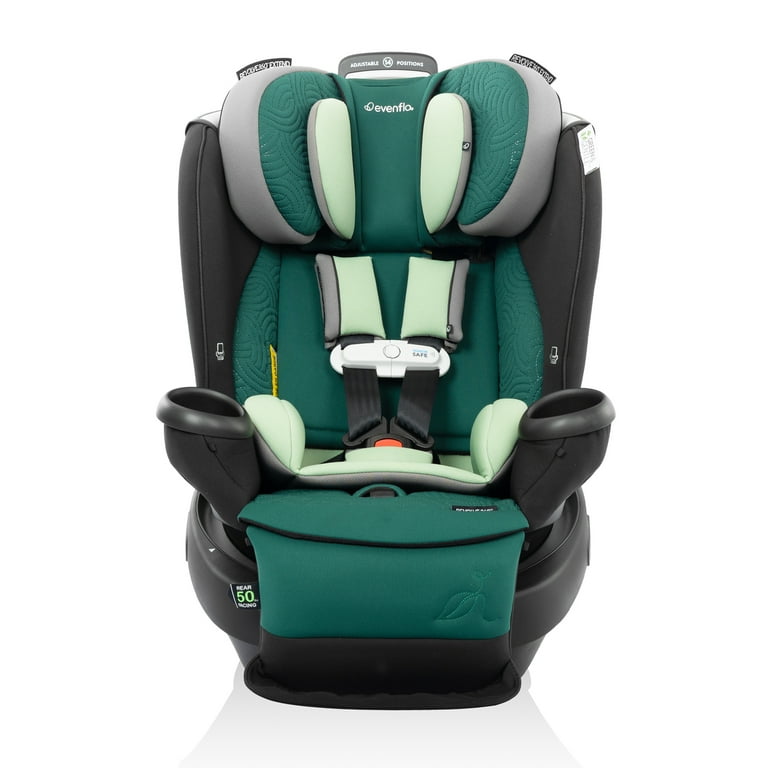 Gold Revolve360 Extend All-in-One Rotational Car Seat with Green & Gentle  Fabric (Emerald)
