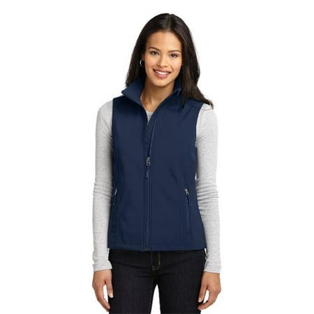 Port Authority® Ladies Core Soft Shell Vest. L325 Dress Blue Navy 3Xl ...