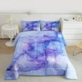 thumbnail image 2 of Homewish Gradient Marble Bedding Comforter Set 2pcs for Boys Girls,Abstract Stone Pattern Twin Comforter Sets Microfiber,Marbling Watercolor Breathable Bedding Set,Breathable Home Decor,Reversible, 2 of 8