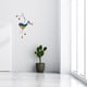 thumbnail image 3 of Pegatina De Pared, Pegatina De Arte De Pájaro, Pegatina Decorativa Con Diseño De Mascota Multicolor, Pegatina De Vinilo De Pared Diy Para Pegatina De Fondo sonducket HA034486-00, 3 of 6