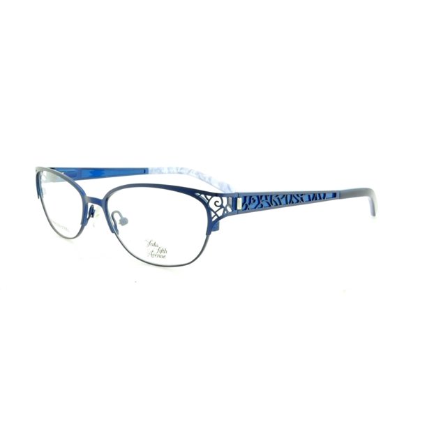 SAKS FIFTH AVENUE Eyeglasses 272 0DA4 Navy 52MM