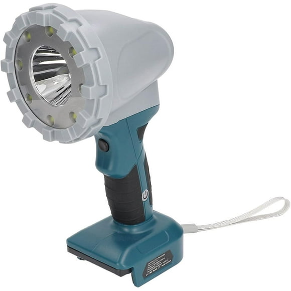Nueva Luz LED de Mano para Makita/Bosch/Dewalt/Milwaukee /Einhell /Black decker 20v 18V Batería de Iones de Litio 1600 Lúmenes Luz de Trabajo Linterna Lámpara de Foco