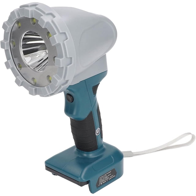 Nueva Luz LED de Mano para Makita/Bosch/Dewalt/Milwaukee/Einhell/Black decker Batería Li-ion de 20v 18V Linterna de Trabajo LED de 1600 Lúmenes Lámpara Foco