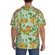 thumbnail image 3 of Fotbe Tangerine Camisa Estampada de Manga Corta para Hombre, Casual de Verano, Estilo Playero, Sin Arrugas-Small, 3 of 5
