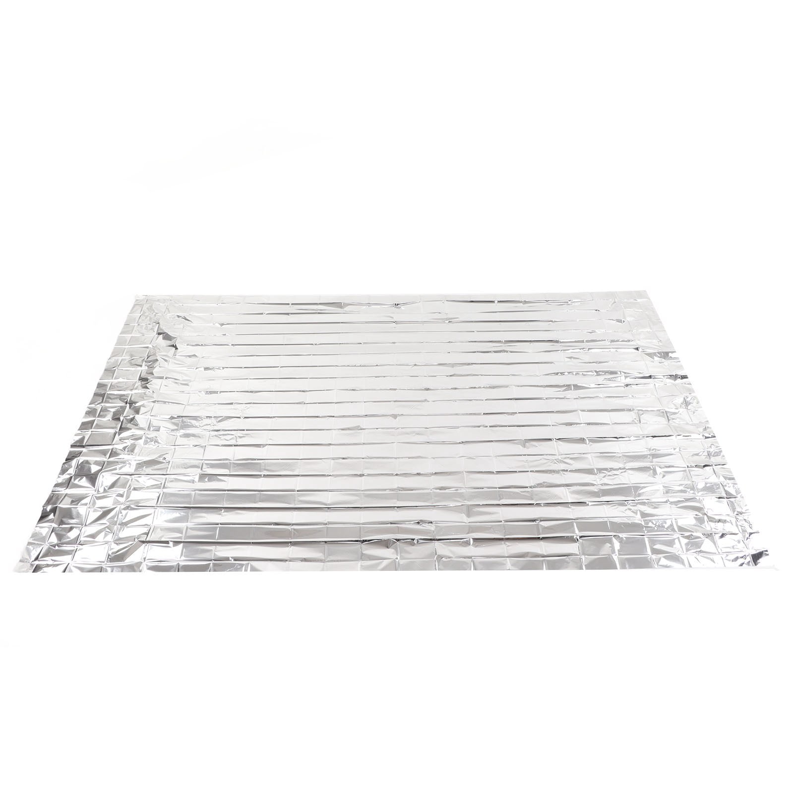Outdoor Emergency Blanket, Thermal Blankets Waterproof Sunscreen Lightweight For Adults For Hiking Silver